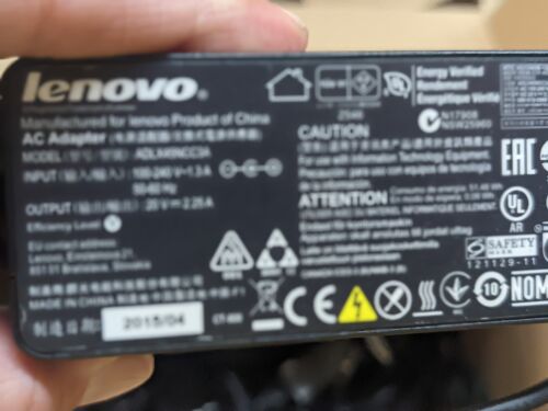 LOT OF 1000 LENOVO SMALL TIP AC ADAPTERS 45 WATT FOR CHROMEBOOKS # ADLX45NCC3A