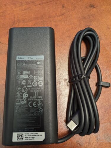 LOT OF 1000 ORIGINAL DELL USB C TYPE 65 WATT AC ADAPTERS PART # GJJYR