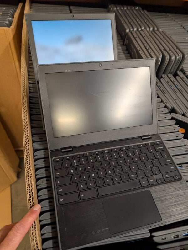 LOT OF 500 LENOVO 100E CHROMEBOOKS GEN 2 81QB 4GB 32GB