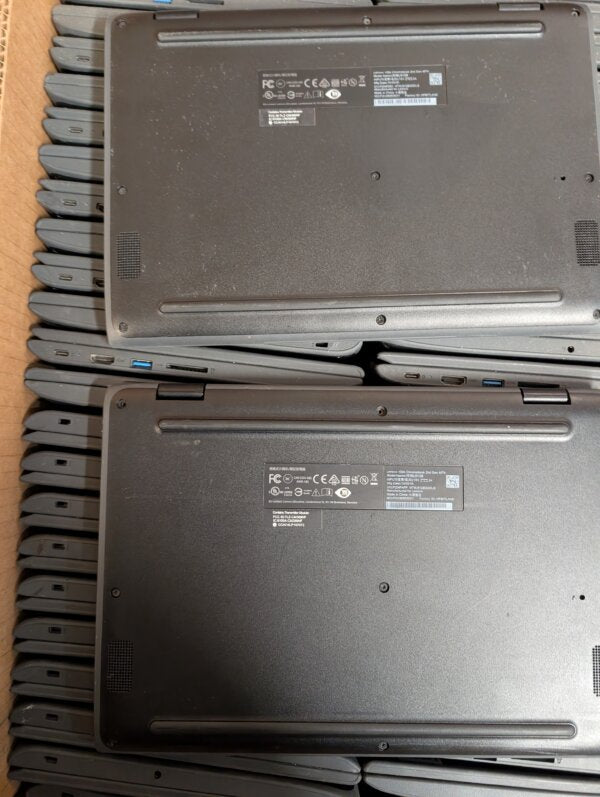 LOT OF 500 LENOVO 100E CHROMEBOOKS GEN 2 81QB 4GB 32GB