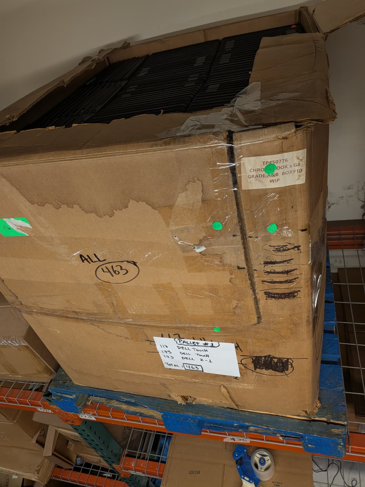 LOT OF 3016 CHROMEBOOKS